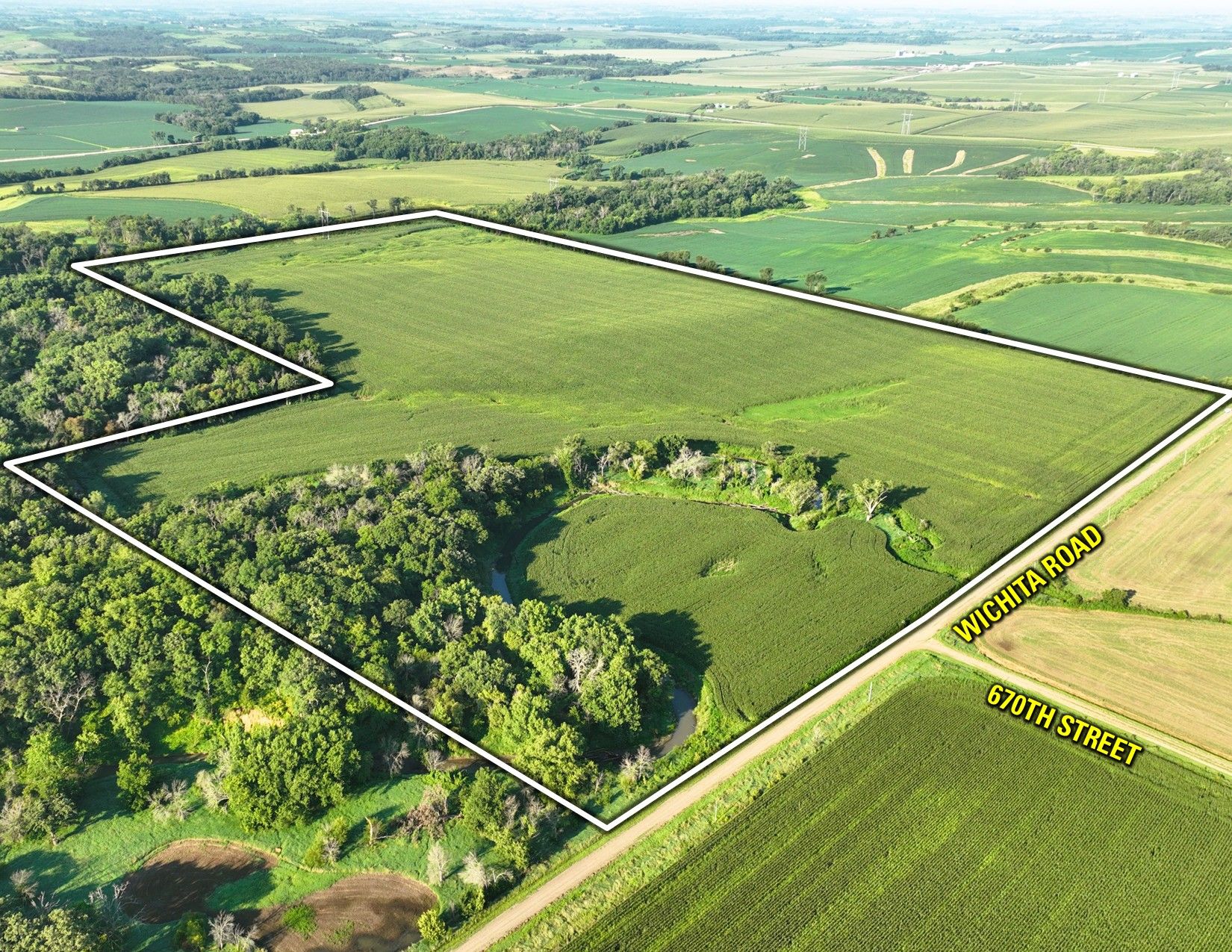 Listing Photo: Drone Outline NE